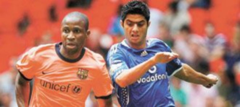 Seydou Keita ya ha regresado de la Copa de África y está a disposición de Pep Guardiola. / Efe