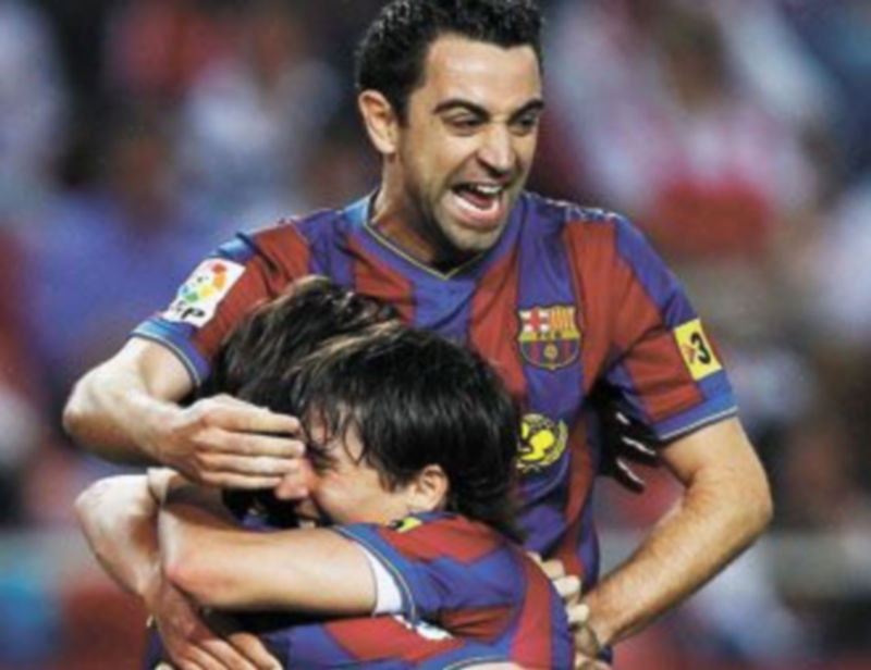 El Barcelona afrontará la batalla final sin el sancionado Xavi. / Reuters