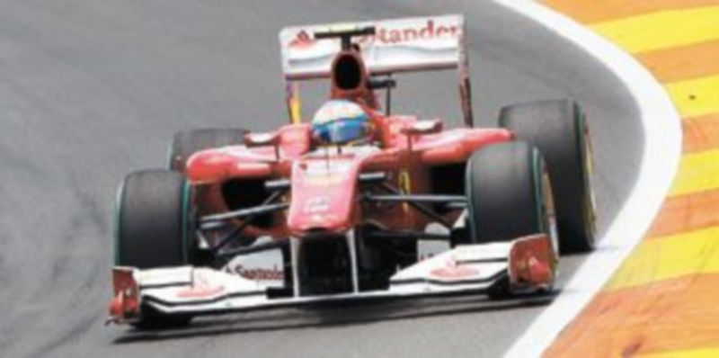 El piloto español de Ferrari