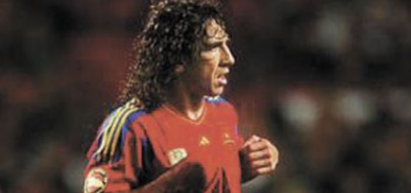 Puyol se quedó fuera de la lista por una lesión. / Reuters