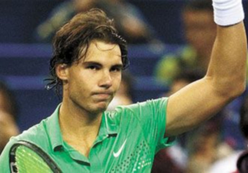 Nadal es el principal baluarte del equipo español ante la República Checa. / Efe