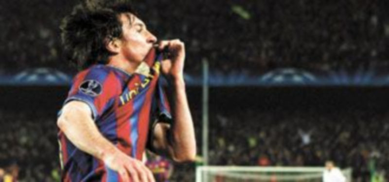 El internacional argentino hizo historia en el Camp Nou frente al Arsenal y es el jugador más determinante del once de Guardiola. / Alberto Estévez (Efe)