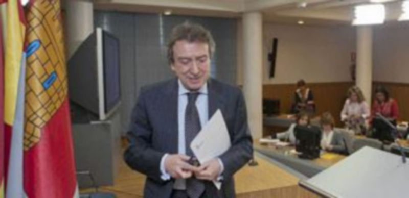 El consejero de la Presidencia y portavoz