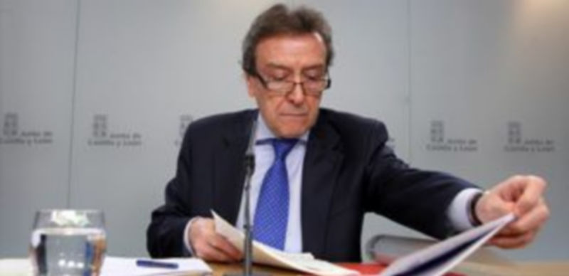 El consejero de la Presidencia y portavoz