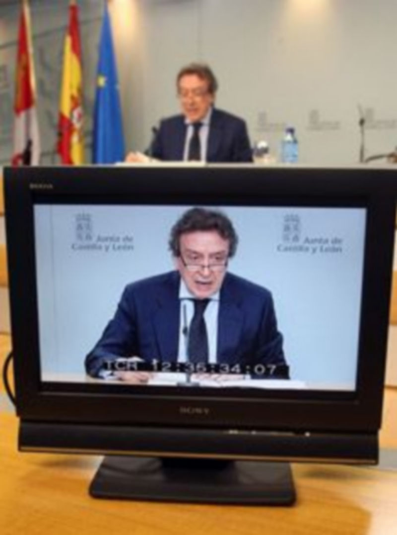 El consejero de la Presidencia y portavoz de la Junta