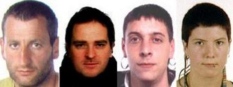 Algunos de los detenidos en Francia./ EUROPA PRESS