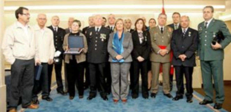 Durante el acto se entregaron las distinciones a agentes e instituciones.