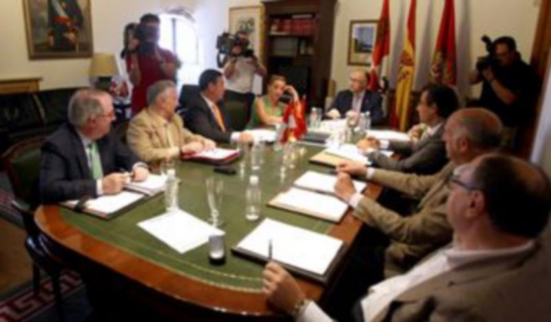 Un momento de la reunión./ ICAL