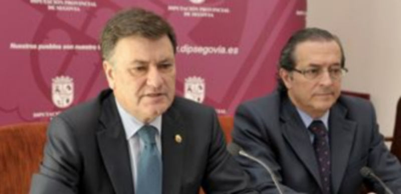 La Diputación destinó en 2011 un millón de euros al área de Cultura 1 Un momento de la rueda de prensa en la Diputación.