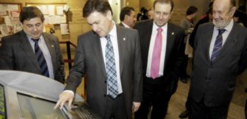 Un momento de la presentación en la Diputación