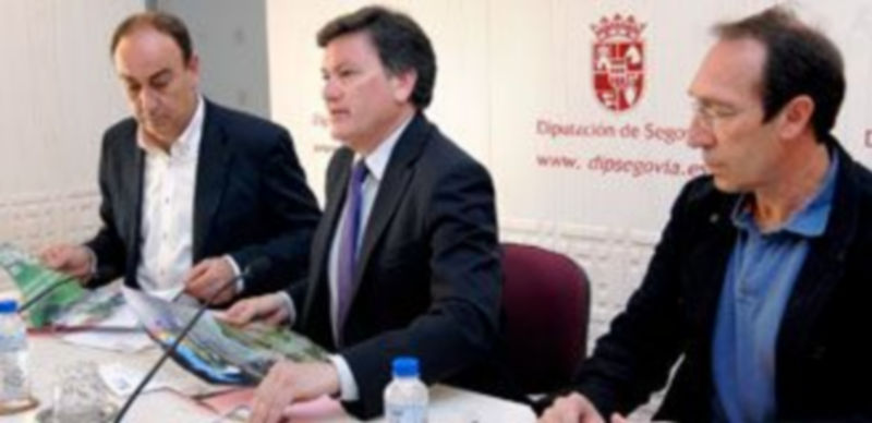 Momento de la presentación de ayer de las actividades deportivas de la Diputación