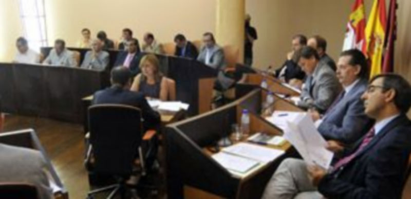 Un momento de la sesión celebrada hoy. / JUAN MARTÍN