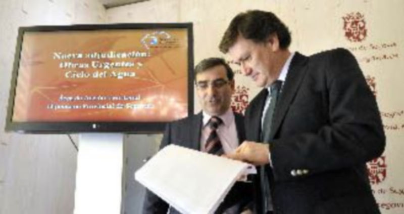 José Luis Sanz Merino y Francisco Vázquez