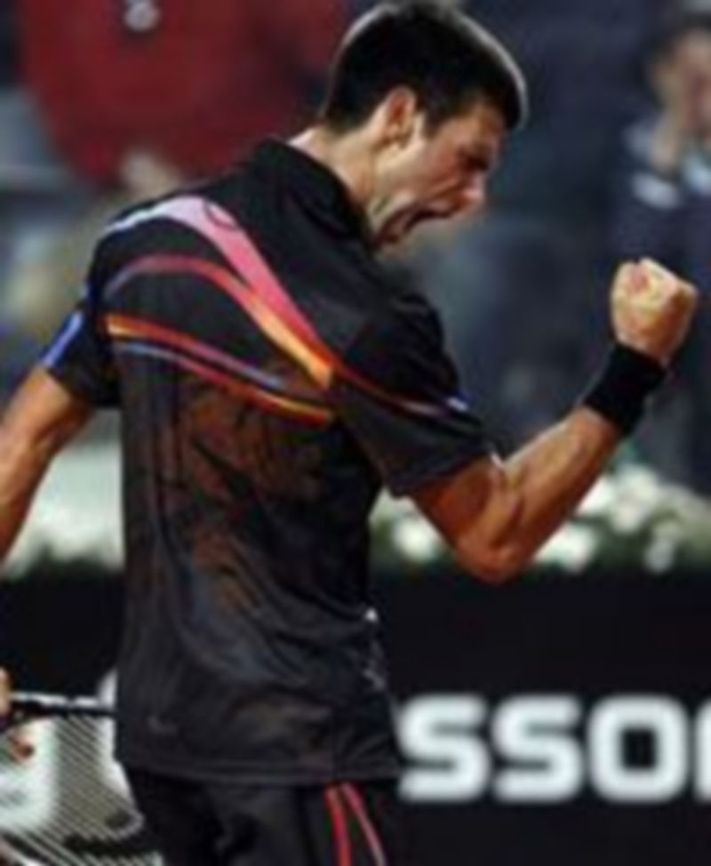 Djokovic celebra el pase a la final./REUTERS.