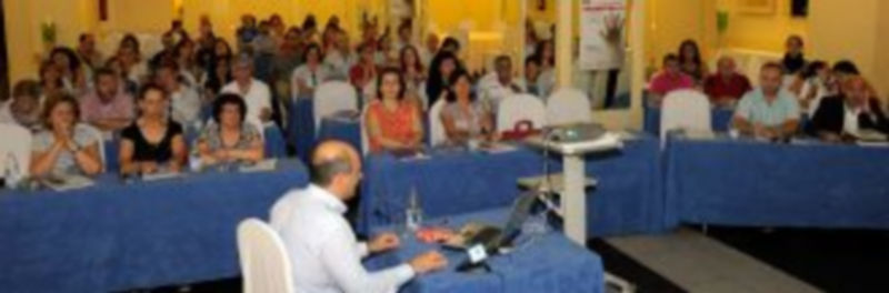 La intervención de uno de los ponentes de esta mañana