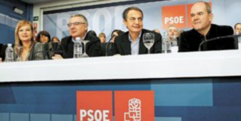 José Luis Rodríguez Zapatero obtuvo el respaldo casi unánime del Comité Federal del PSOE a su arriesgado viraje económico. / Ballesteros (Efe)