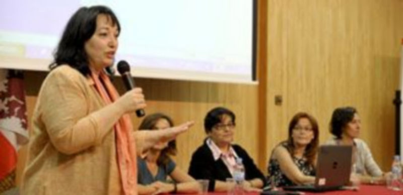 Los proyectos fueron presentados en el salón de actos del instituto.