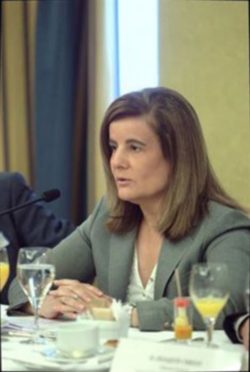 La ministra de Empleo