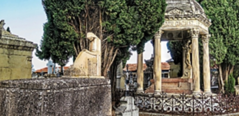 Vista general del cementerio Santo Ángel. / Jesús Pozo