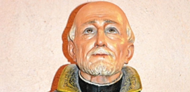 Talla de la iglesia de San Justo (detalle).