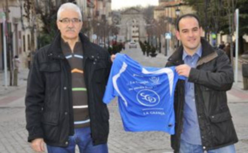 Un asturiano para el CD La Granja 1 Pablo Alejandro (izq.) y Sergio Inclán