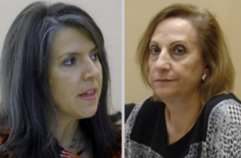 María Cuesta Rodríguez (izq) y María José García Orejana (dch).