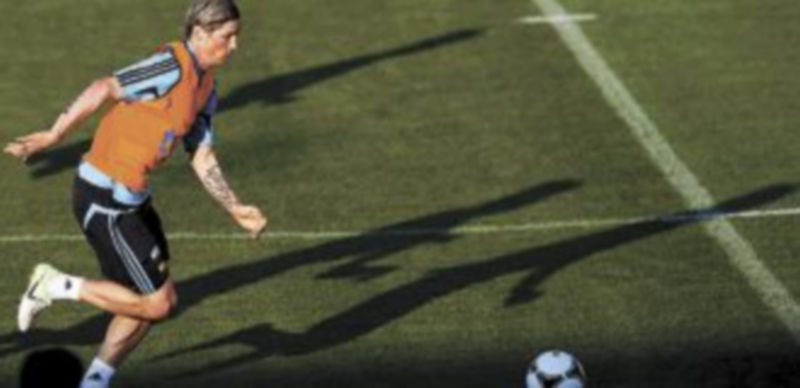 El delantero Fernando Torres