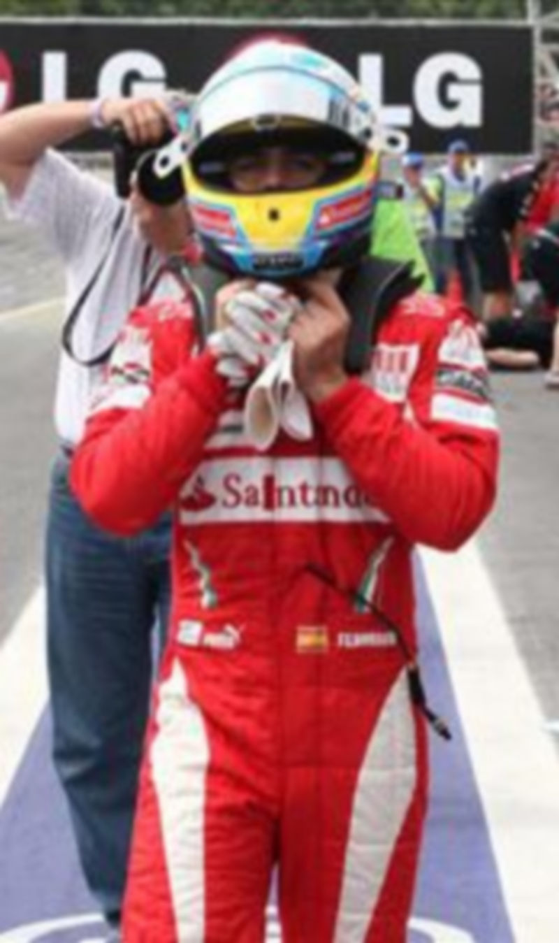El piloto español Fernando Alonso