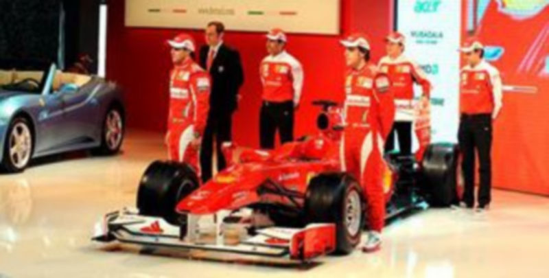 La presentación del nuevo monoplaza./EFE