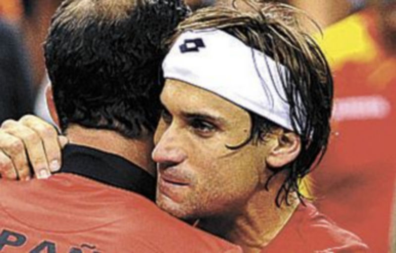 Albert Costa y David Ferrer.
