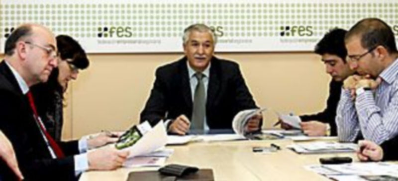 Un momento de la jornada que se está celebrando en la FES