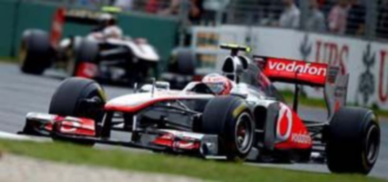 El piloto británico de Fórmula Uno Jenson Button