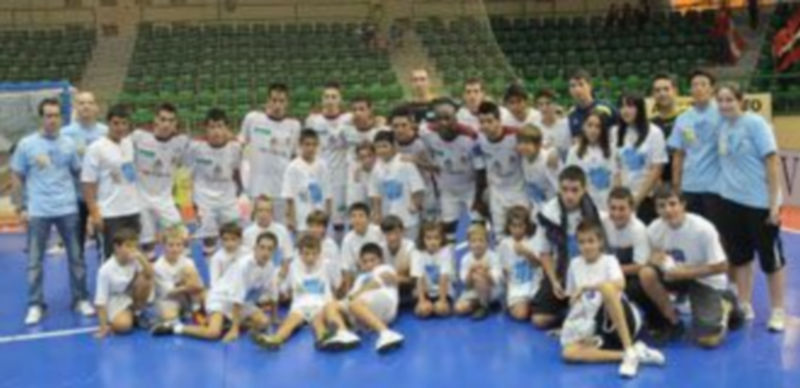 Los jugadores del Caja Segovia