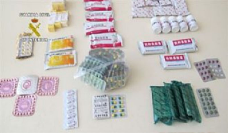 Imagen del material incautado / EP