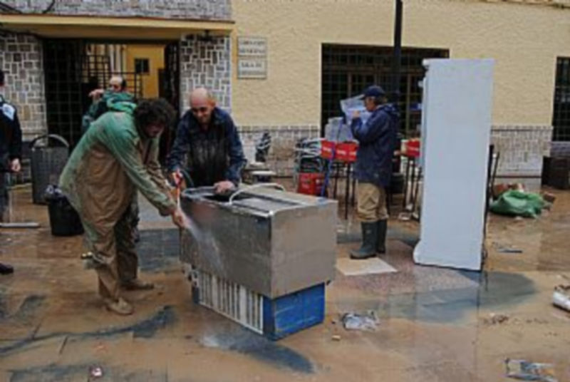 Los vecinos se recuperan