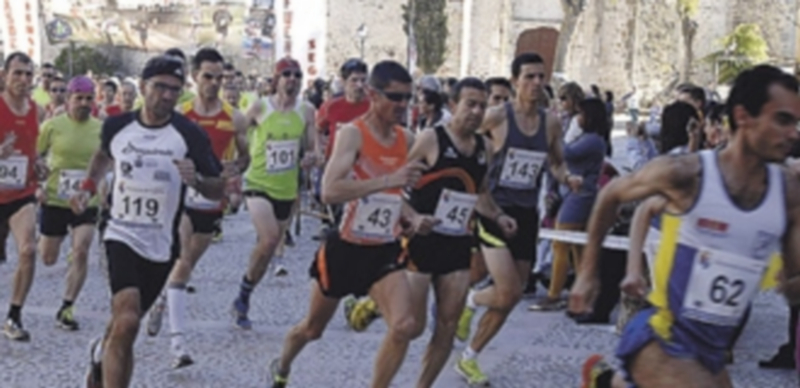 Imagen de la salida de la anterior edición de la Subida a San Cebrián. / A. Benavente