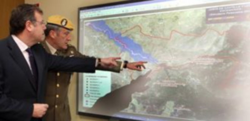 El consejero de Fomento y Medio Ambiente