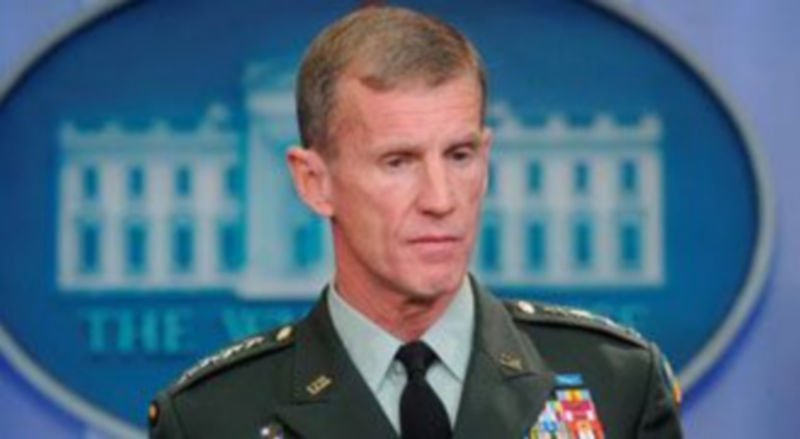 El jefe de las tropas de Estados Unidos en Afganistán