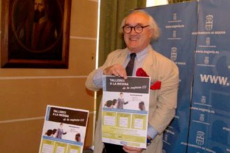 Segovia se suma a la Semana Europea de la Democracia Local 1 El portavoz del PSOE y concejal de Empleo y Tecnología