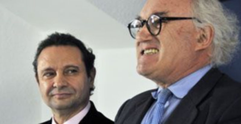 El empresario Javier Giráldez ficha por el PSOE 1 Javier Giráldez y Pedro Arahuetes