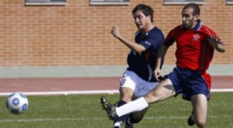 Mato (izquierda) y el granjeño Luis