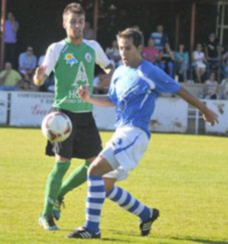 El granjeño César Bravo (derecha)