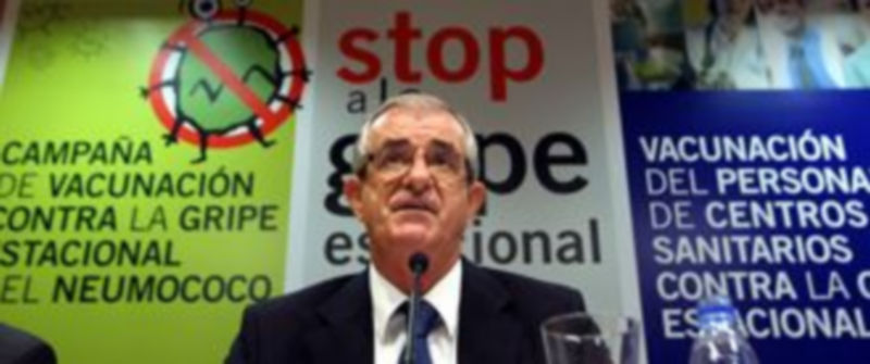 El consejero de Sanidad