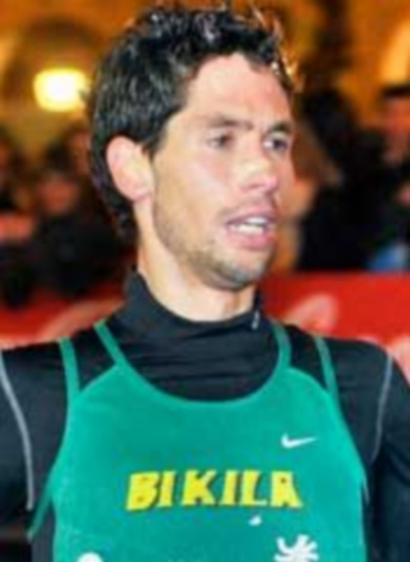 El atleta segoviano Javier Guerra Polo