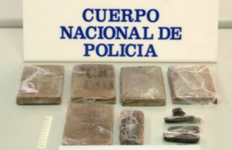 Con el hachis incautado podrían elaborarse más de mil dosis