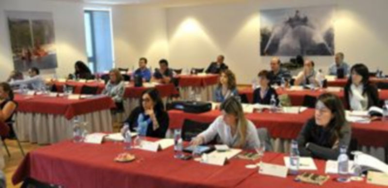 Un momento de las ponencia de hoy./ ALBERTO BENAVENTE