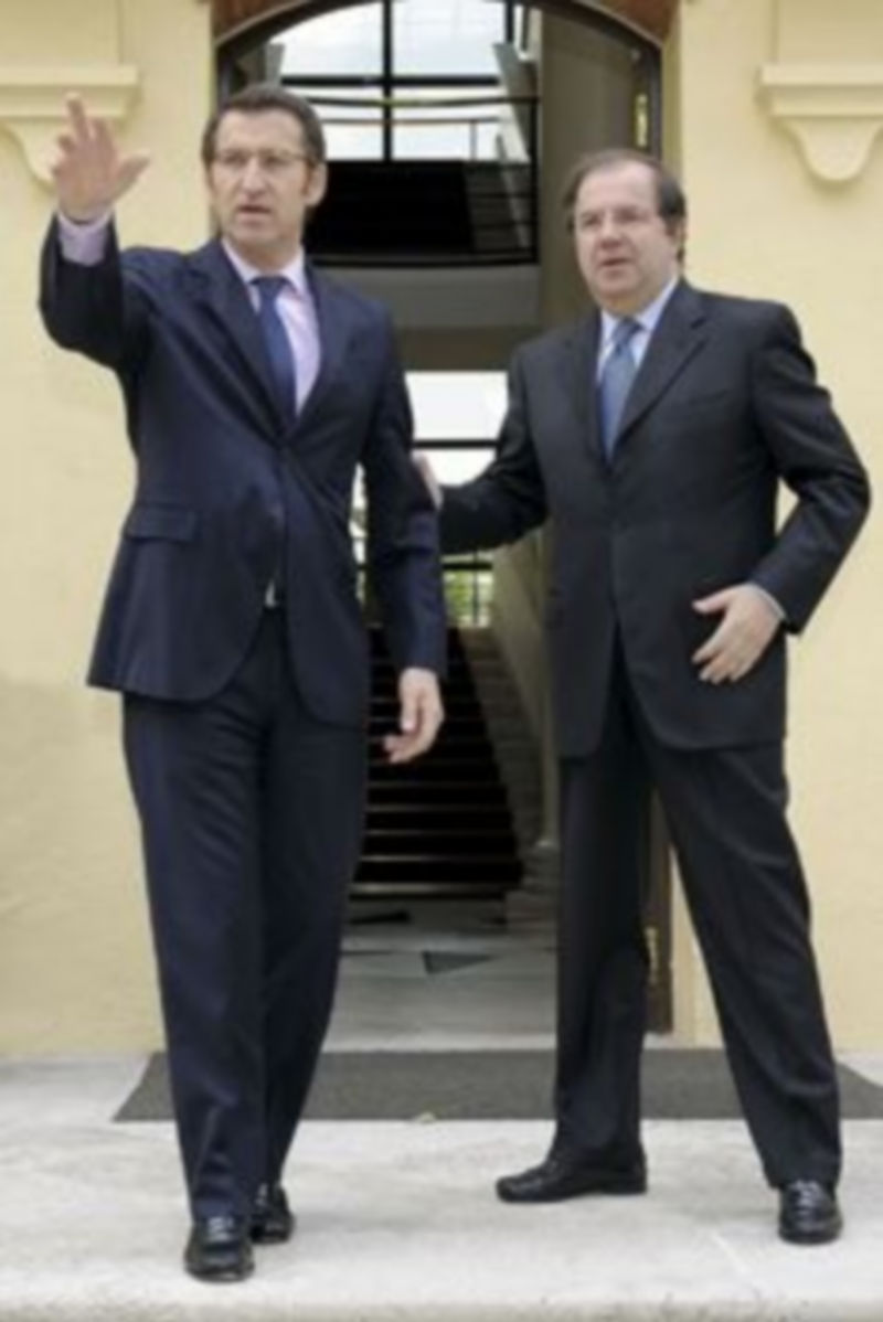 Los presidentes autonómicos de Galicia y de Castilla y León