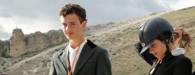 El jinete segoviano Javier Fernández