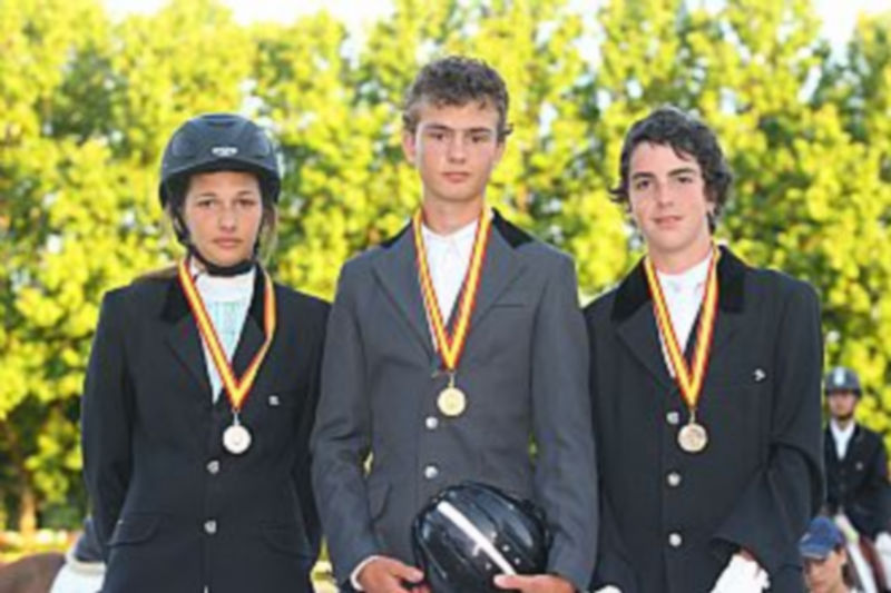 Javier Fernández (centro) y Alejandro Álvarez (derecha)