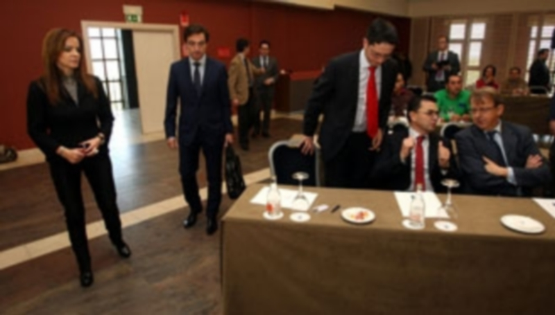 Silvia Clemente presidió la I Jornada de Proveedores de Ibersnacks en Valladolid. / Ical